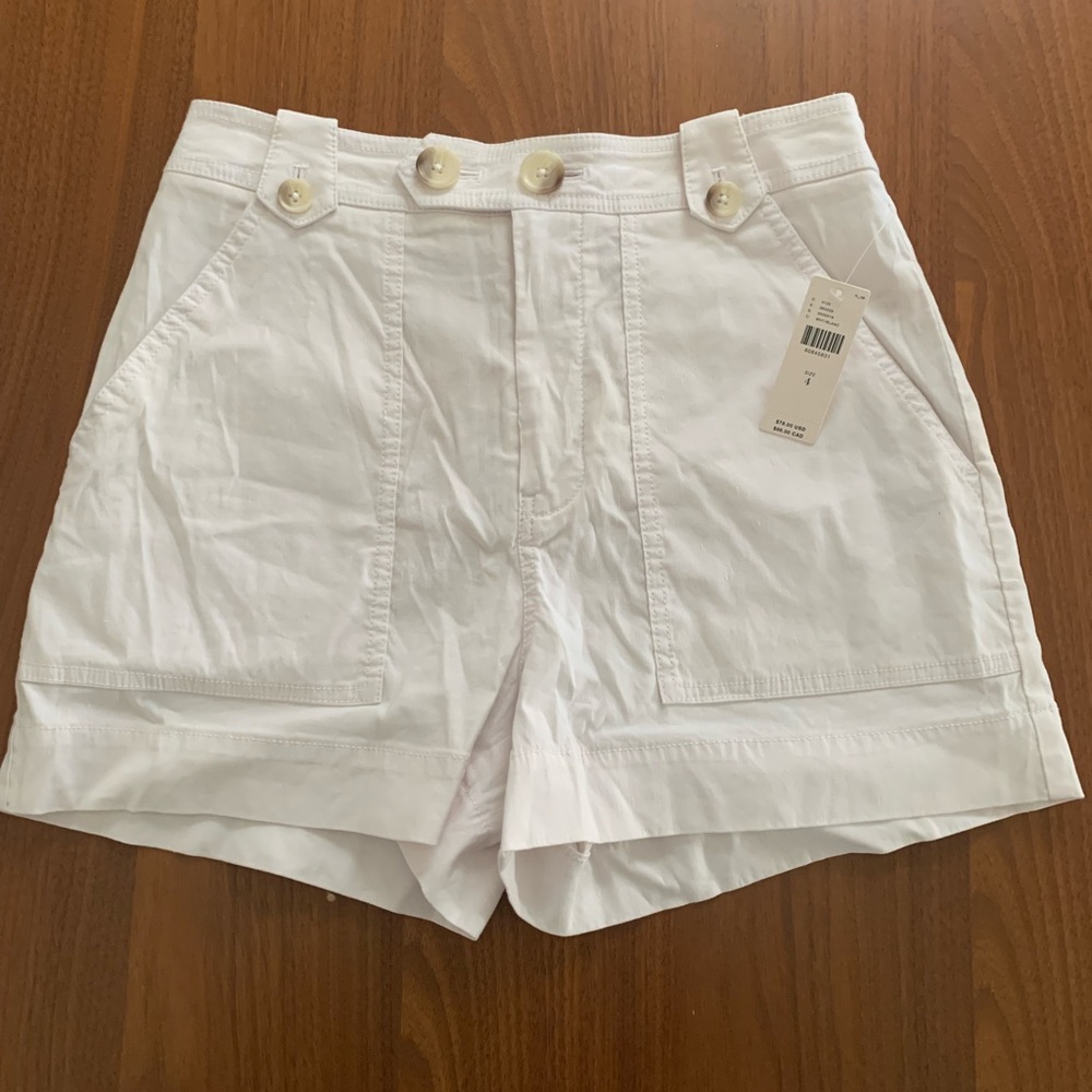 Brand New Never Worn White Shorts from Anthropology.